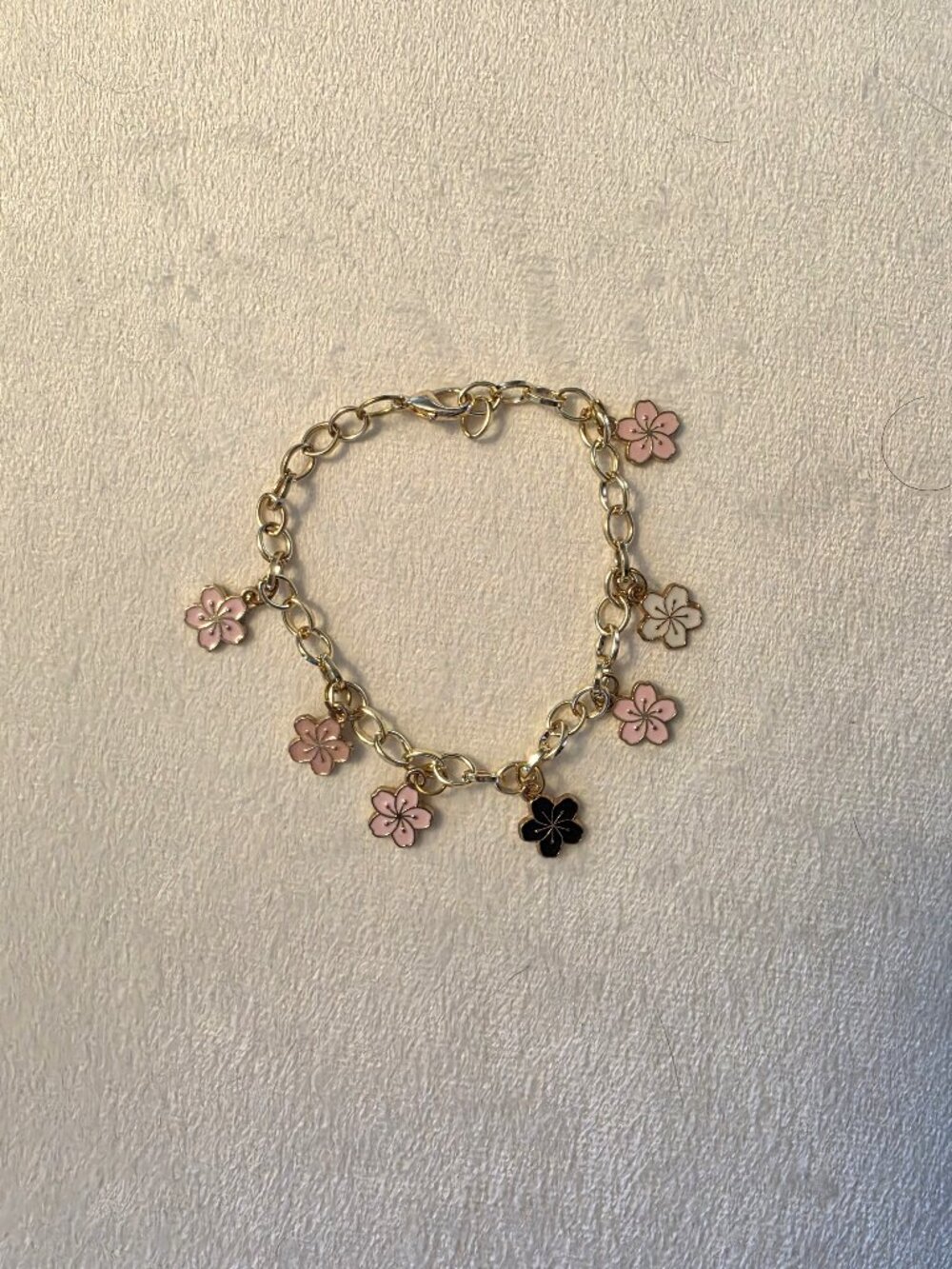 Little Floral Charm Bracelet